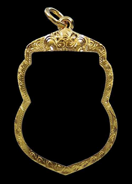 กรอบทอง ยกซุ้ม มือ1ใส่เหรียญเสมารุ่น3, พุฒซ้อน, เลื่อนสมณศักดิ์, หัวโต หลวงปู่ทวด วัดช้างให้ จ.ปัตตา