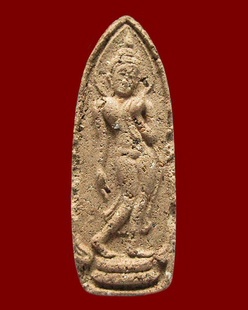 พระลีลา "หลวงปู่คำบุ คุตตจิตโต วัดกุดชมภู" ออกวัดโพธิ์ไทร จ.อุบลราชธานี รุ่น"อุดมโชคลาภ ๘๗" ปี ๒๕๕๓ 