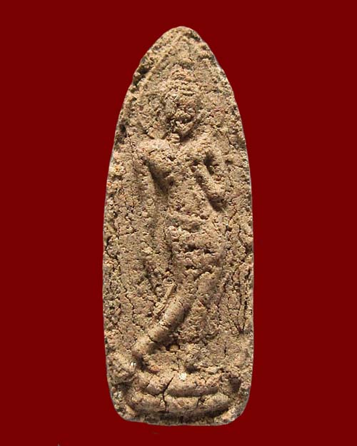 พระลีลา "หลวงปู่คำบุ คุตตจิตโต วัดกุดชมภู" ออกวัดโพธิ์ไทร จ.อุบลราชธานี รุ่น"อุดมโชคลาภ ๘๗" ปี ๒๕๕๓ 