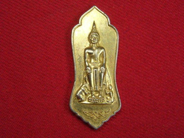 "จ่าสันต์" แดงเคาะเดียว/เหรียญพระปางป่าเลไลย์  วัดไตรรัตน์เจริญผล  เพชรบุรี