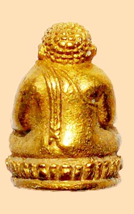 พระสังกัจจาย เนื้อทองกายสิทธิ์ หลวงพ่อพรหม วัดขนอนเหนือ