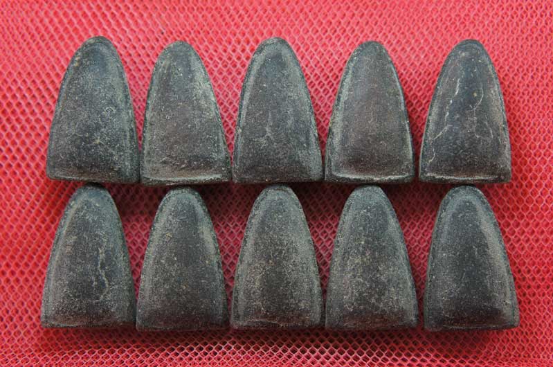 มา 10 องค์ หลวงปู่ทวด วัดท่าไทร จ.สุราษฏร์ฯ ปี 2537 ( พิมพ์เล็ก หรือพิมพ์หน้าปี 24 ) เนื้อว่านกากยาย