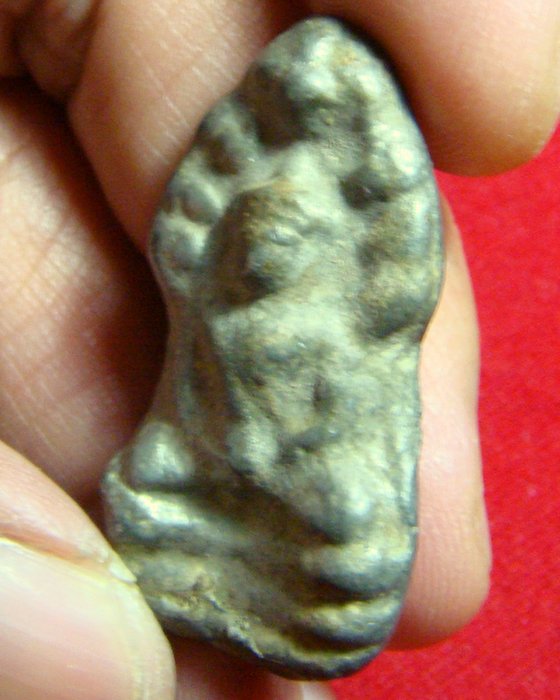 พระพิมพ์นาคปรก กรุวัดมหาธาตุ จ.เพชรบูรณ์  เนื้อชินเงิน