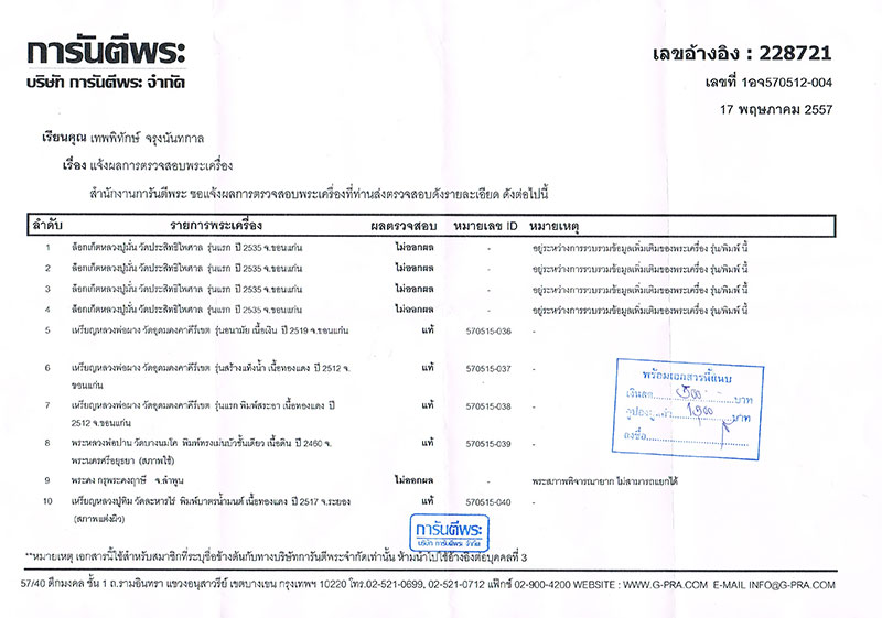ล็อกเก็ตรุ่นแรก หลวงปู่มั่น วัดประสิทธิ์ไพศาล จ.ขอนแก่น สภาพสวย+เลี่ยมเดิม+ผลตรวจสอบจีพระครับ