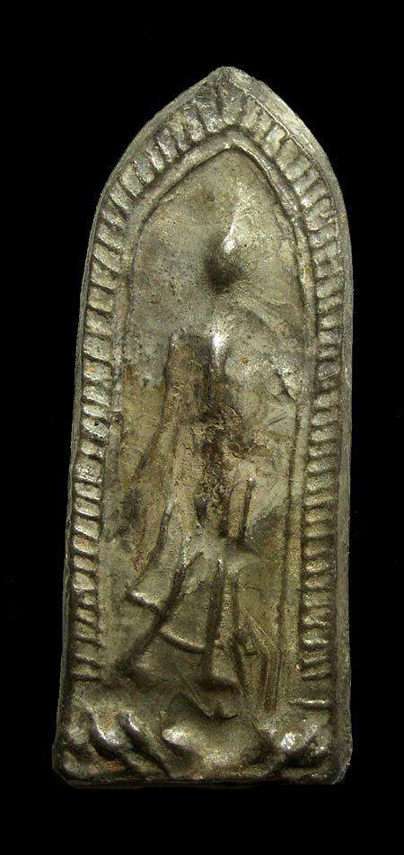 พระลีลา กรุวัดการ้อง จ.สุพรรณบุรี เนื้อชินเงินสวยๆครับ