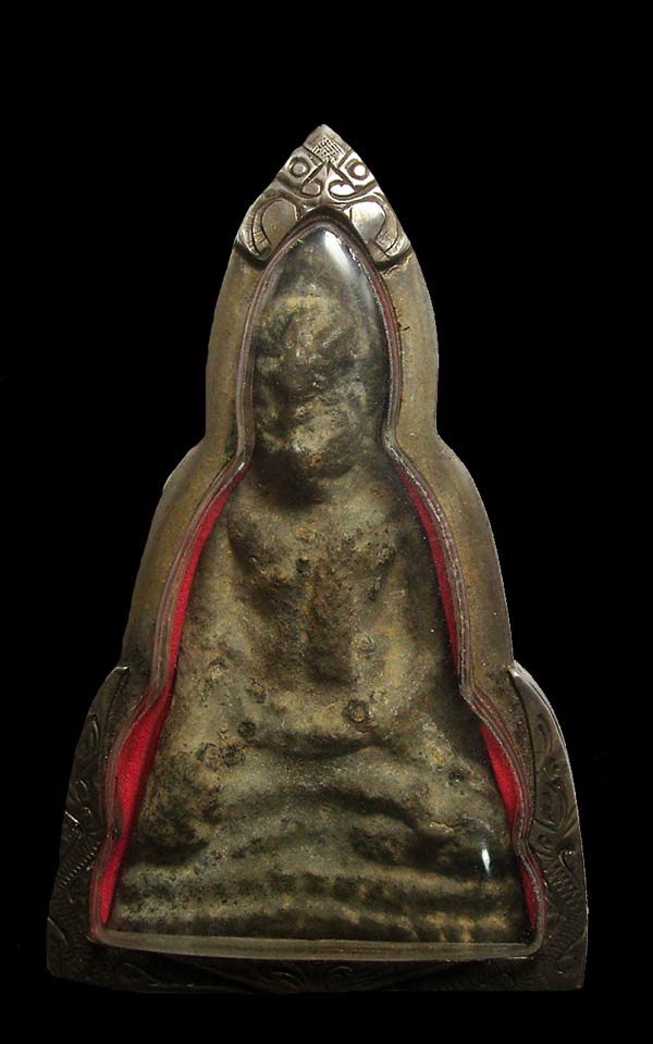 พระร่วงนั่ง กรุบึงพระราม จ.อยุธยา มาพร้อมตลับเงินครับ