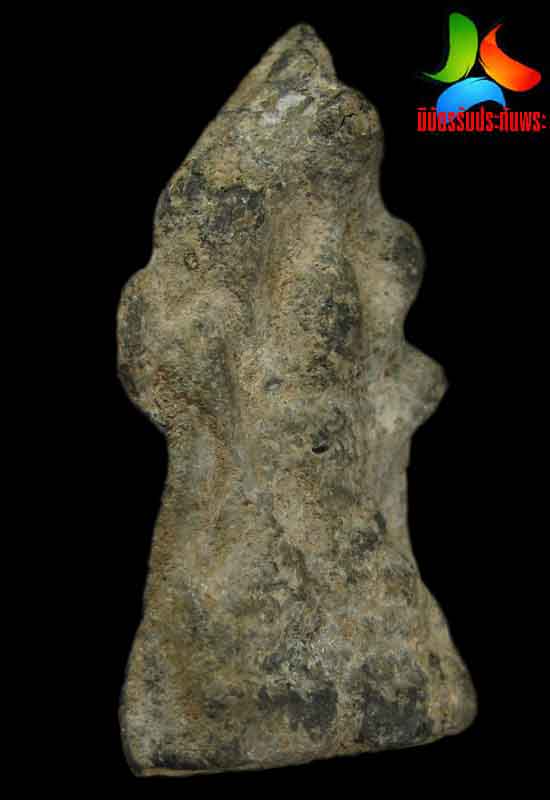 พระนาคปรก กรุสองคบ จ.ชัยนาท เนื้อชินเงิน 