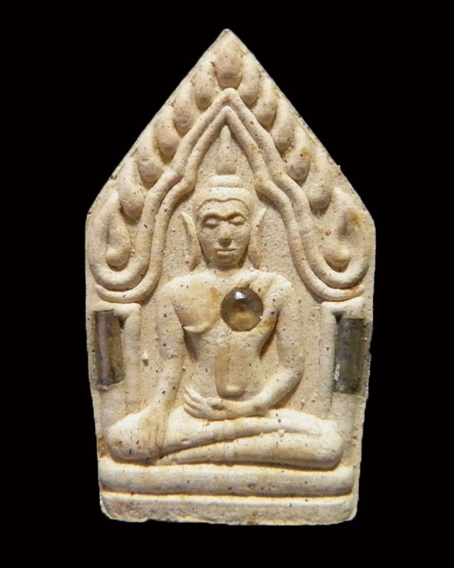 พระขุนแผน ท่านขุนพันธ์ฯ บ่วง ซือ เฮง(เฮงหมื่นเรื่อง) ปี 2541 ฝัง ตะกรุดเงิน ๒ ดอก ฝังพลอยเสก
