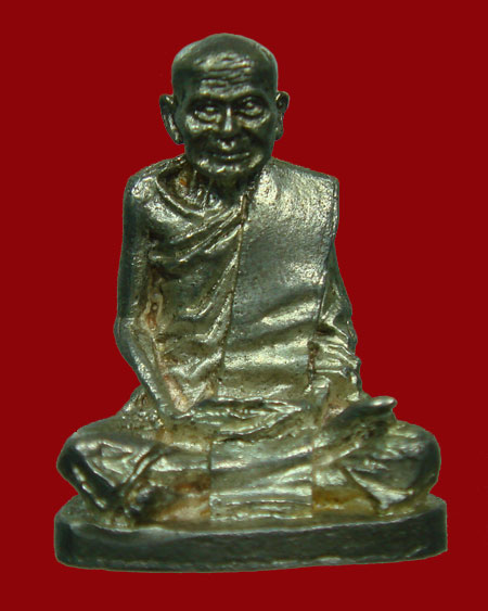 พระหล่อรูปเหมือน หลวงปู่เอี่ยม ออกวัดโคนอน ปีพศ.๒๕๑๔ เนื้อเงิน ตอกโค๊ด หายาก