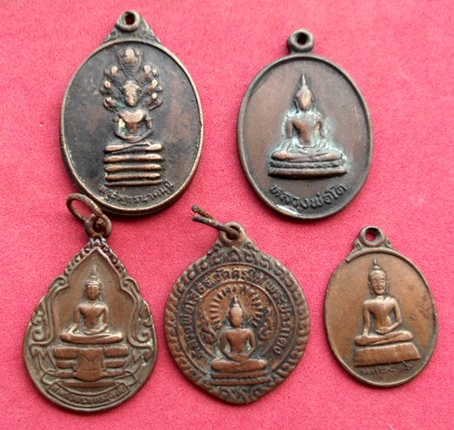 10 บาทรวมเหรียญพระพุทธ 5 เหรียญ*** Pj768