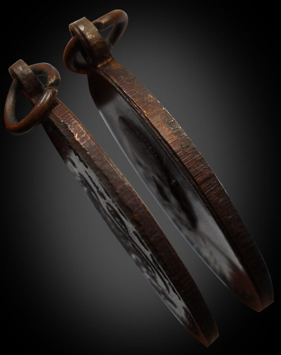 หลวงพ่อเงิน วัดดอนยายหอม รุ่นสุดท้าย ส ขีด บ่าขีด หนังสือไหล  นิยมสุด ผิวมันปู