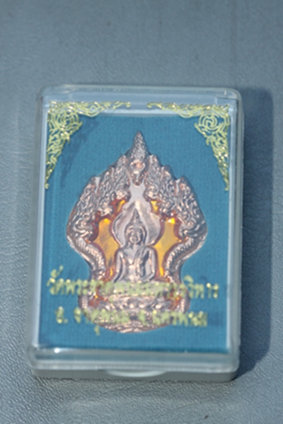พระนาคปรก วัดพระธาตุพนม จ.นครพนม เนื้อทองแดง