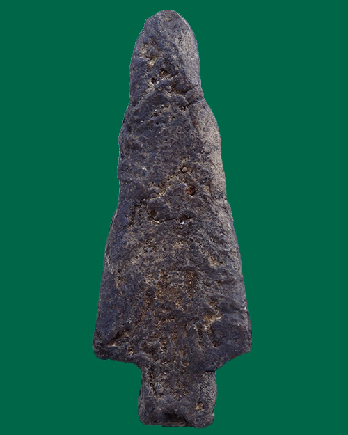 พระเนื้อว่านหน้าเงิน ศิลปะอยุธยายุคต้น