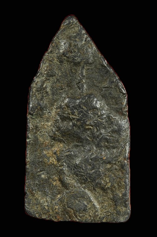 พระพิมพ์ยอดขุนพล ตะกั่วสนิมแดง ยุคเก่า