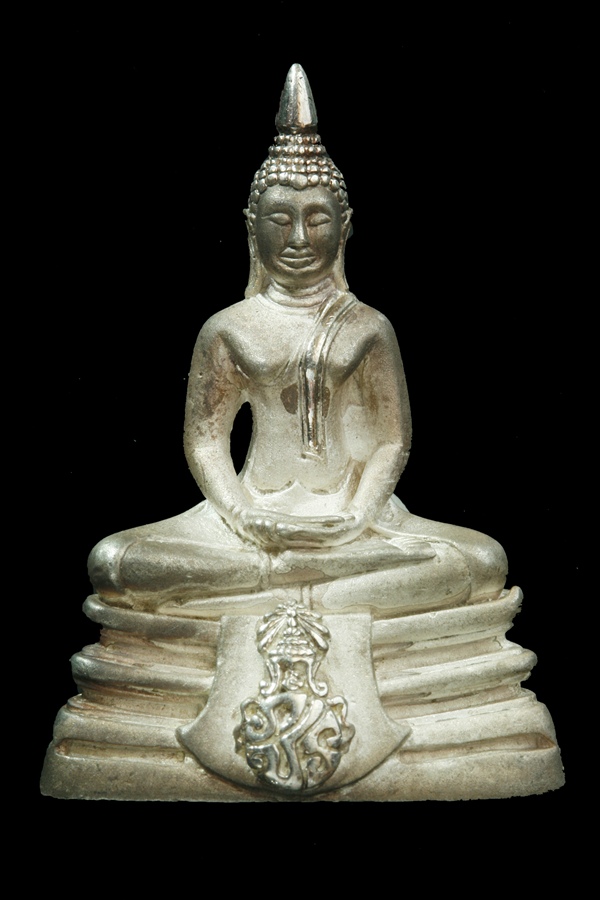 พระกริ่งหลวงพ่อพุทธโสธรเนื้อเงิน ภ ป ร พิมพ์ใหญ่ ปี2539