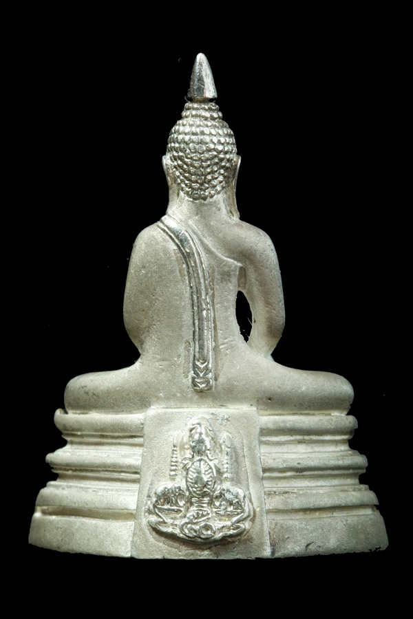 พระกริ่งหลวงพ่อพุทธโสธรเนื้อเงิน ภ ป ร พิมพ์ใหญ่ ปี2539