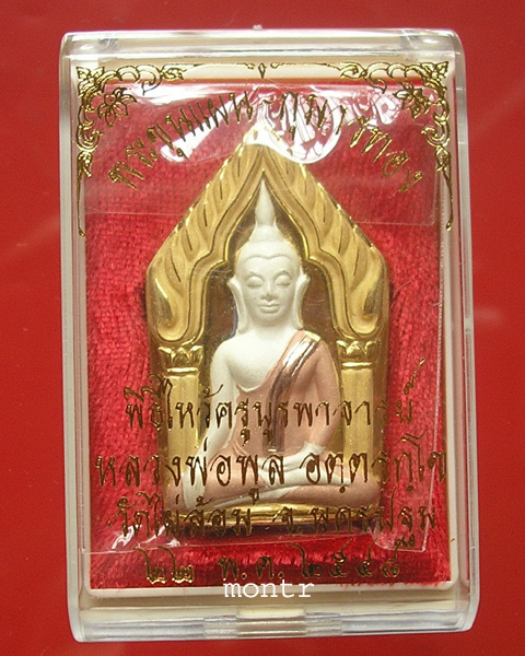 พระขุนแผน-กุมารทอง หลวงพ่อพูล วัดไผ่ล้อม จ.นครปฐม ปี48 กล่องเดิม