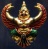 สวยดั่งทอง...พญาครุฑ เนื้อทองเหลืองกะไหล่ทองลงยา ขนาด 3.2 x 3.3 ซ.ม. (11)