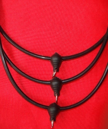 	@ยางคล้องพระ ไร้ รอยต่อ หัวขุน ยืด สวมหัวได้ ยางนุ่ม ๆ 3 เส้น 123บาท @@ 