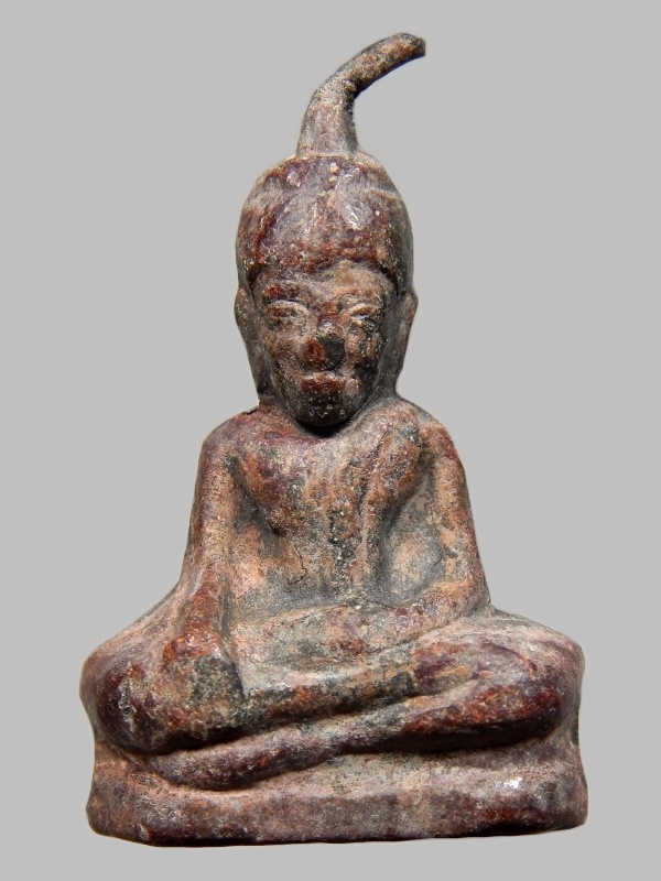 พระท่ากระดาน สนิมแดง วัดถ้ำเสือ จ.กาญจนบุรี