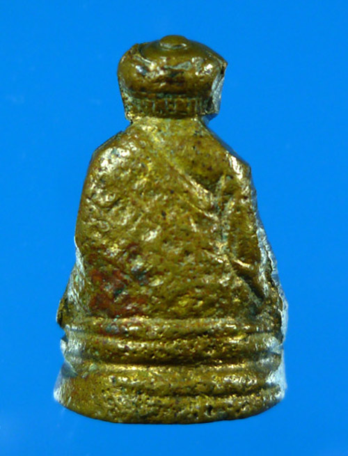 รูปหล่อ ไต้ฮงกง รุ่น2 พิมพ์หมวกกลึง นิยม เนื้อทองเหลือง (ทองผสม) + บัตรรับรอง /2