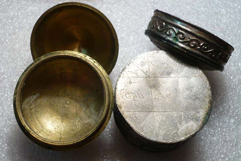 กะลาตาเดียว(ศิลปะร้อยเอ็ด)เครื่องรางดูดทรัพย์โชคลาภในพระอบเงิน-ทองหลวงปู่ญาท่านสวน ฉนฺทโร วัดนาอุดม