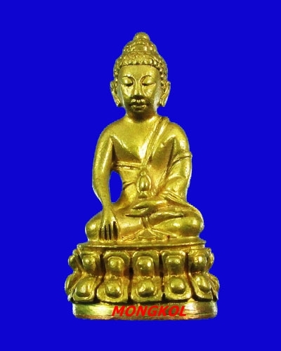 พระกริ่งธรรมมุณีหลวงพ่อแพ วัดพิกุลทอง พิมพ์ใหญ่ เนื้อทองทิพย์ พ.ศ.2539 จ.สิงห์บุรี