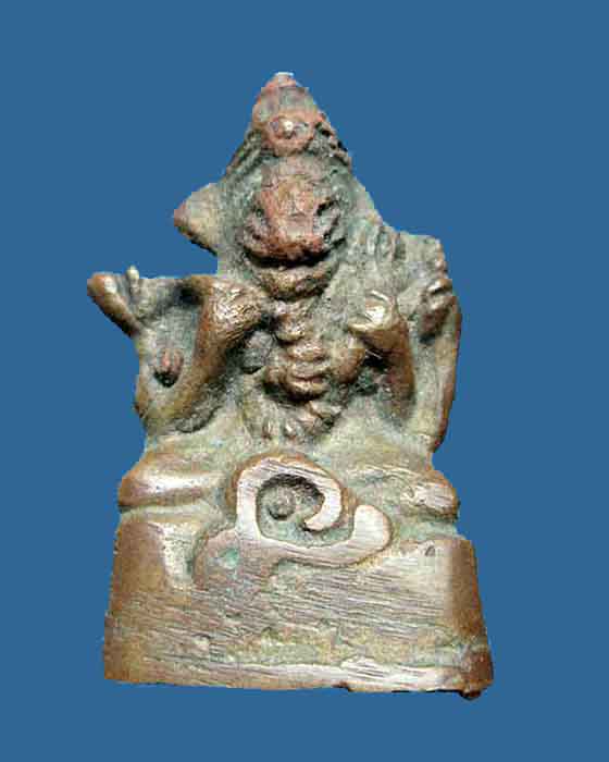 @^-^@พระพิฆเนศ เนื้อขันลงหินเก่า@^-^@