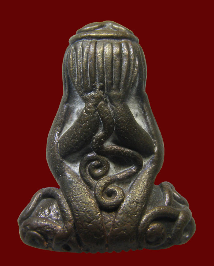 ปิดตา 2 หน้า เนื้อนวะ ล.พ.อุ้น วัดตาลกง เพชรบุรี