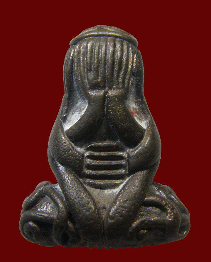 ปิดตา 2 หน้า เนื้อนวะ ล.พ.อุ้น วัดตาลกง เพชรบุรี