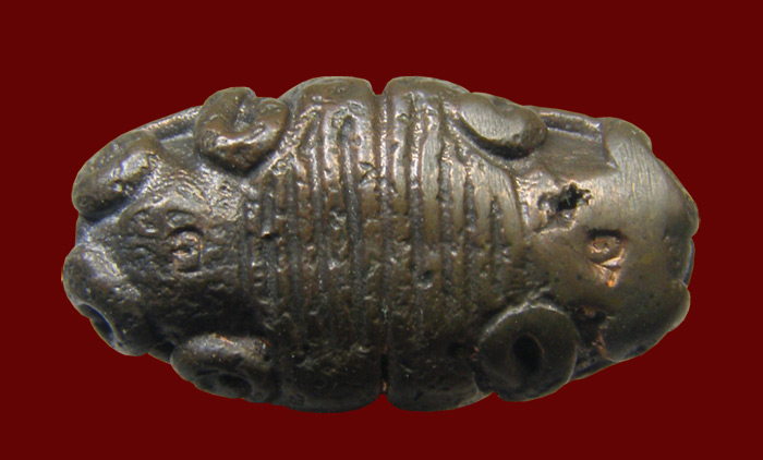 ปิดตา 2 หน้า เนื้อนวะ ล.พ.อุ้น วัดตาลกง เพชรบุรี