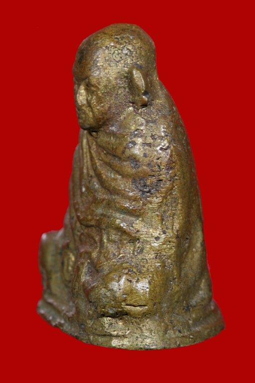 รูปหล่อ รุ่นแรก หลวงพ่อปลอด วัดในปากทะเล เพชรบุรี