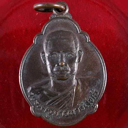 เหรียญเต่าหลวงพ่อจรัญ วัดอัมพวัน จ.สิงห์บุรีเนื้อทองแดง