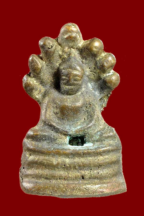 พระนาคปรกวัดบรมนิวาสเนื้อทองผสม