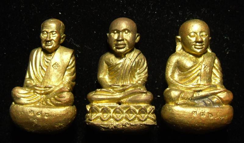 รูปหล่อเบ้าทุบ หลวงปู่ทวด วัดช้างไห้ สมเด็จพระพุฒาจารย์โต วัดระฆัง หลวงพ่อเงิน วัดบางคลาน