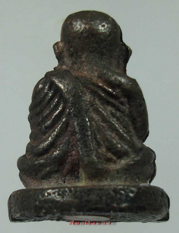 รูปหล่อหลวงพ่อเงิน ออกวัดท้ายน้ำ รุ่นเงิน-ทองไหลมา เนื้อนวะโลหะเต็มสูตร พิมพ์ใหญ่ หมายเลข 1010 