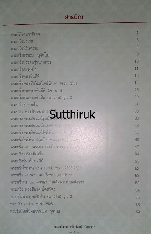 หนังสือ พระกริ่ง - พระชัยวัฒน์ วัดบวรนิเวศวิหาร ยอดนิยม