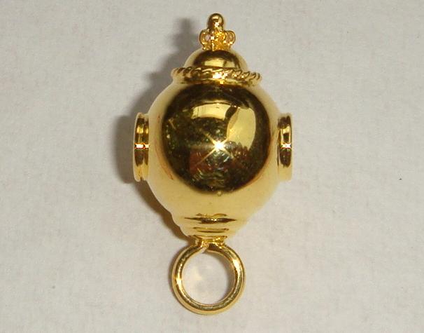 หัวขุนทองคำ 90% ขนาด 12 มิล นน. 2.4 กรัม *** Size กลาง ***