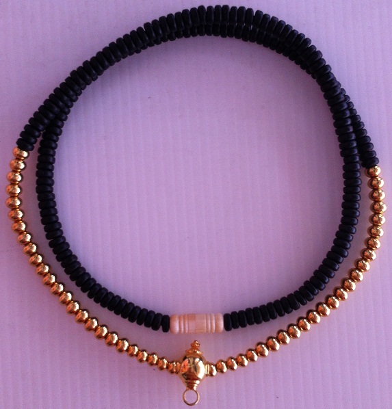 สร้อยกะลา+เม็ดทอง+หัวขุนทอง+ตัวจบงาแท้..ยาว26นิ้วกว่า..