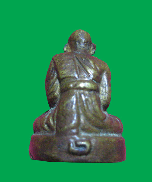 รูปหล่อ หลวงพ่อนาม วัดใหม่บางปลากด รุ่น 2 (มีจาร)