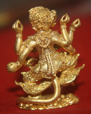 รูปหล่อหนุมาน หลวงพ่อพูล วัดไผ่ล้อม จ.นครปฐม