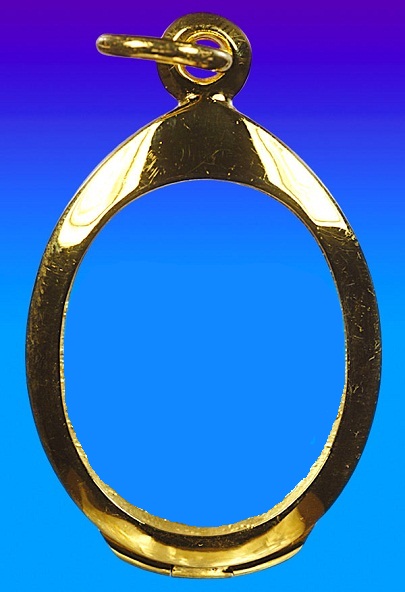 ตลับเงินแท้รูปไข่ยกซุ้มหัวสิงห์..ชุบกะหลั่ยทอง..