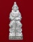 (((พิเศษราคาวัดบวกค่าจัดส่ง))) ท้าวเวสสุวัณ ขนาดห้อยคอ พิมพ์ใหญ่ เนื้อเงินแท้ พ่อท่านเอื้อม กตปุญโญ