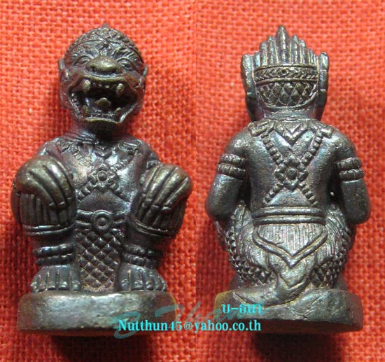 เคาะเดียว หนุมานหลวงปู่คำบุ เนื้อชนวนก้นอุดสีผึ้งและชานหมาก ตอกโค้ด หลวงปู่คำบุ สวยๆครับ#D๒๗