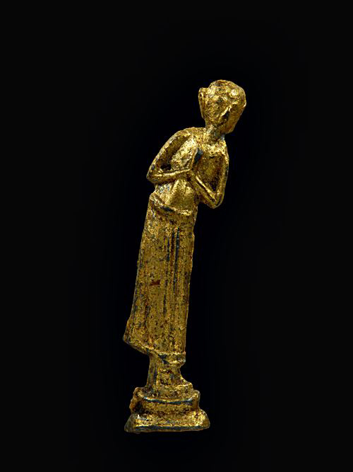 พระกรุเก๋งจีนเนื้อชินเงินลงทองเดิมๆๆสวยดูง่าย