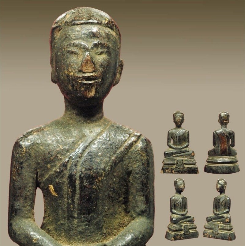 พระบูชา ไม้แกะ หลวงปู่บุญ วัดกลางบางแก้ว