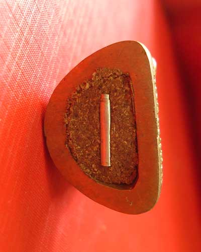 หลวงปู่เจือ วัดกลางบางแก้ว อุดเนื้อยา ฝังตะกรุด ปี 2552 ครบ 7 รอบ อายุ 85 ปี เนื้อทองเหลือง