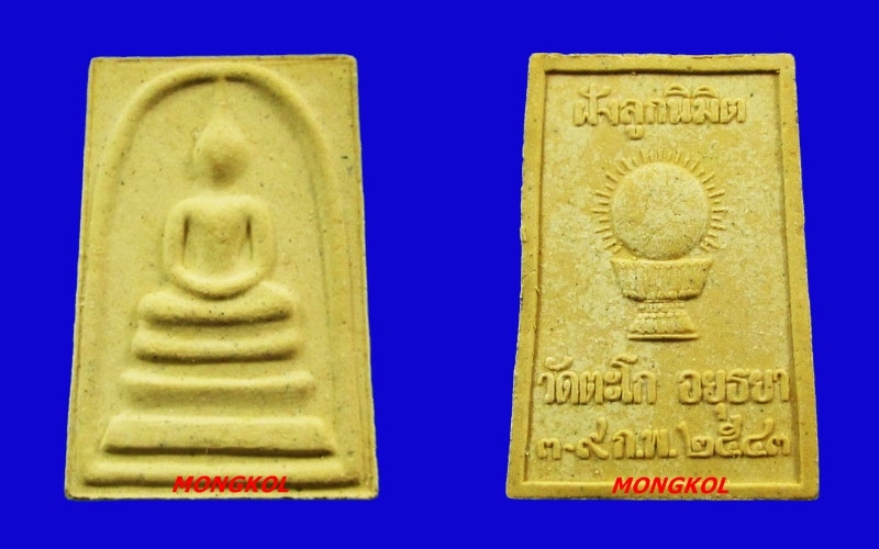 พระชุดเบญจภาคีหลวงพ่อรวย วัดตะโก เนื้อผง พ.ศ.2543 จ.อยุธยา