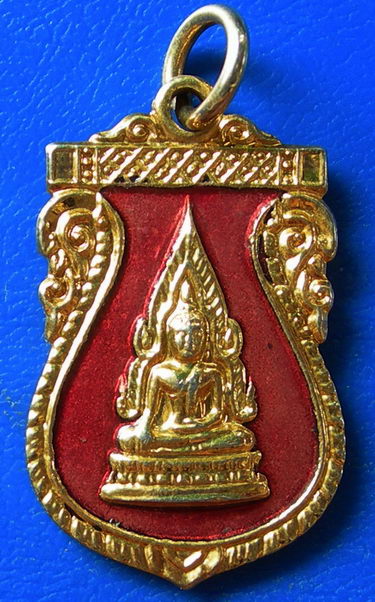 พระพุทธชิราช ลงยาสีแดง ............