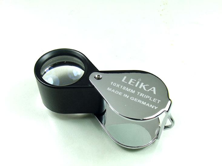 กล้อง*** leika10x18mm สีทูโทนเลนส์แก้ว3ชั้นเคลือบมัลติโค๊ดตัดแสงพร้อมซองหนัง